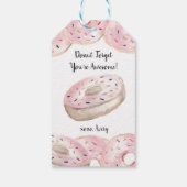 Vergeet niet dat je geweldige Valentijnsdag gewoon Cadeaulabel (Achterkant)