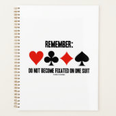 Vergeet niet dat u niet op één Suite Bridge hoeft  Planner (Voorkant)