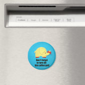 Vergeet niet de koffiepot uit te schakelen! magneet (Insitu (Vaatwasser))