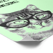 Vergeet niet geweldige poster te zijn met een scha (Hoek)