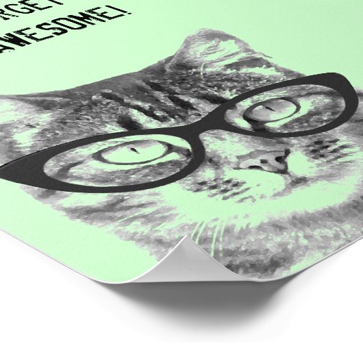 Vergeet niet geweldige poster te zijn met een scha (Hoek)