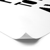 Vergeet niet Geweldige te zijn Poster (Hoek)