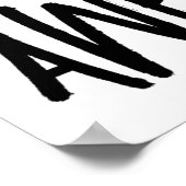 Vergeet niet Geweldige te zijn; Zelf Motivatie; Poster (Hoek)