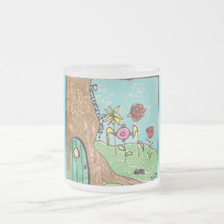 Vergeet niet, ik hou van je, mok. matglas koffiemok