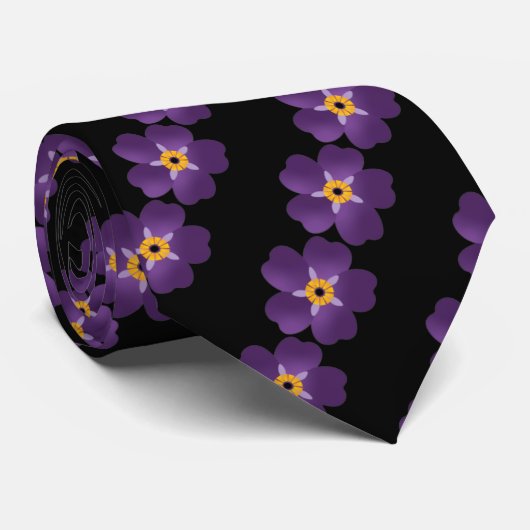 Vergeet-niet-ik Stropdas (Opgerold)