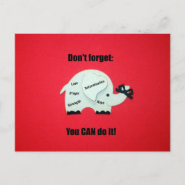 Vergeet niet: je kunt het! briefkaart