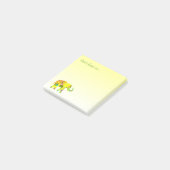 Vergeet niet... met mooie olifant post-it® notes (Schuin)