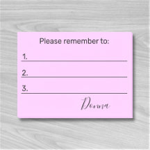 Vergeet niet naar of Jouw tekst