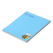 "Vergeet niet" Notitieblok (Linkerzijde)