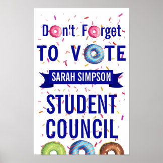 Vergeet niet om campagne te posters