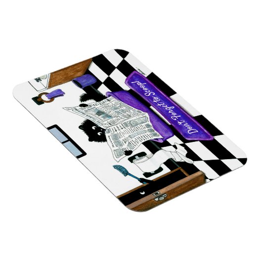 Vergeet niet om Cat Magnet te pakken van Bihrle Magneet (Rechterzijde)