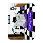 Vergeet niet om Cat Magnet te pakken van Bihrle Magneet (Verticaal)