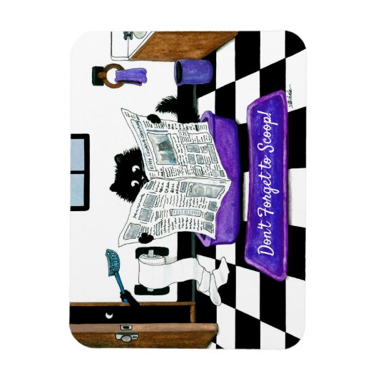 Vergeet niet om Cat Magnet te pakken van Bihrle Magneet (Verticaal)