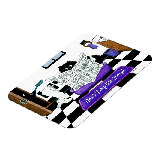 Vergeet niet om Cat Magnet te pakken van Bihrle Magneet (Linkerzijde)