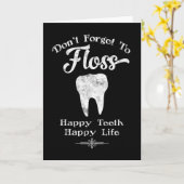 Vergeet niet om Chalkboard te laten smelten Kaart (Gele Bloem)