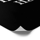 Vergeet niet om Chalkboard te laten smelten Poster (Hoek)