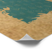 Vergeet niet om een grappige kat af te vegen poster (Hoek)