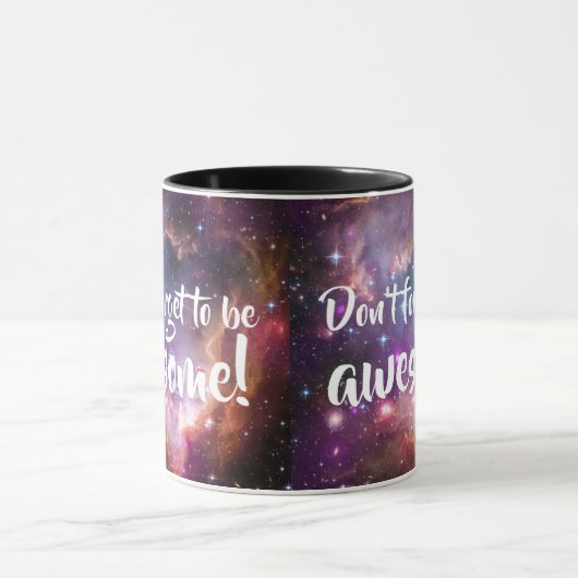 Vergeet niet om Geweldige Galactic Outer Space te  Mok (Midden)