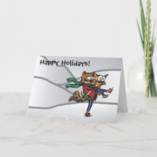 Vergeet niet om Holiday Kitties te spelen Feestdagen Kaart