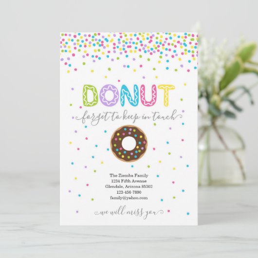 Vergeet niet om in contact te blijven met de aanko aankondiging (Staand voorkant)