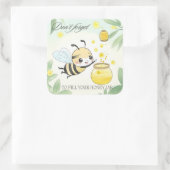 Vergeet niet om je Honey Jar Sticker te vullen (Tas)