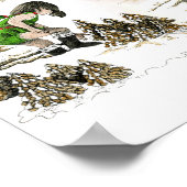 Vergeet niet om je laarzen te Draag! Poster afdruk (Hoek)