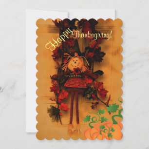 Vergeet niet om je Thanksgiving voor zegeningen te Feestdagenkaart