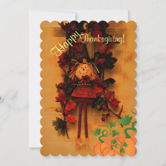 Vergeet niet om je Thanksgiving voor zegeningen te Feestdagenkaart