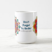 Vergeet niet om mok te glimlachen (Center)
