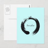 Vergeet niet om te Breathe! Briefkaart (Voorkant / Achterkant)