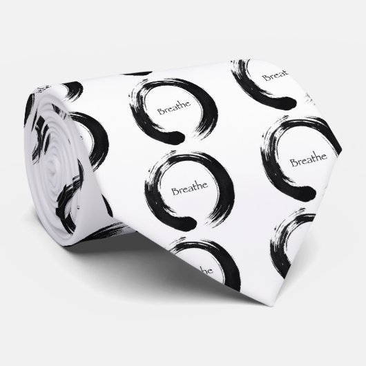 Vergeet niet om te Breathe! Stropdas (Opgerold)