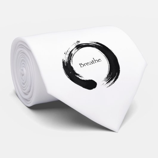 Vergeet niet om te Breathe! Stropdas (Opgerold)