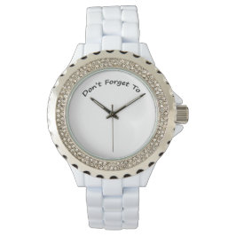 Vergeet niet om te kijken naar dames horloge