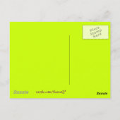 Vergeet niet om v2 briefkaart te dromen (Achterkant)