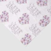 Vergeet niet om vandaag van jezelf te houden tissuepapier (Detail)