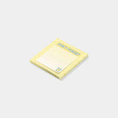 "Vergeet niet" Sticky Notes (Schuin)