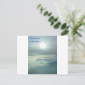 Vergeet niet te ademen briefkaart (Staand voorkant)