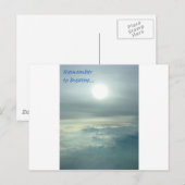 Vergeet niet te ademen briefkaart (Voorkant / Achterkant)