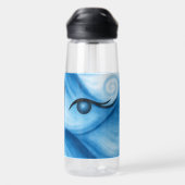 Vergeet niet te drinken waterfles (Achterkant)