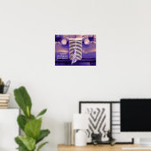 Vergeet niet wanneer Poster papier (steen) (Thuiskantoor)