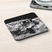 Vergeet niet wanneer -  vrachtwagen bier onderzetter (Linkerzijde)