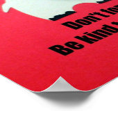 Vergeet niet, wees aardig tegen elkaar! poster (Hoek)