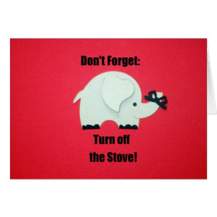 Vergeet niet: zet de kachel uit!