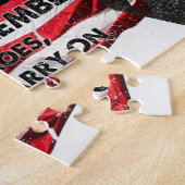 Vergeet nooit 11 september legpuzzel (Zijkant)