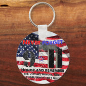 Vergeet nooit 11 september sleutelhanger (Voorkant)