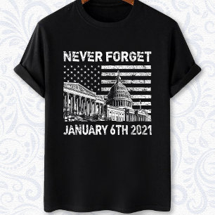 Vergeet nooit 6 januari 2021 - de proteïne Capitol T-shirt