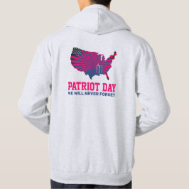 Vergeet nooit 911 20e Jubileum patriotdag 2021 Hoodie