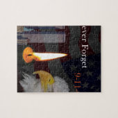 Vergeet nooit 9-11-01 legpuzzel (Horizontaal)