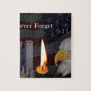 Vergeet nooit 9-11-01 legpuzzel