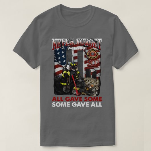 Vergeet nooit dat 9112001 allemaal wat hebben gege t-shirt (Design voorkant)